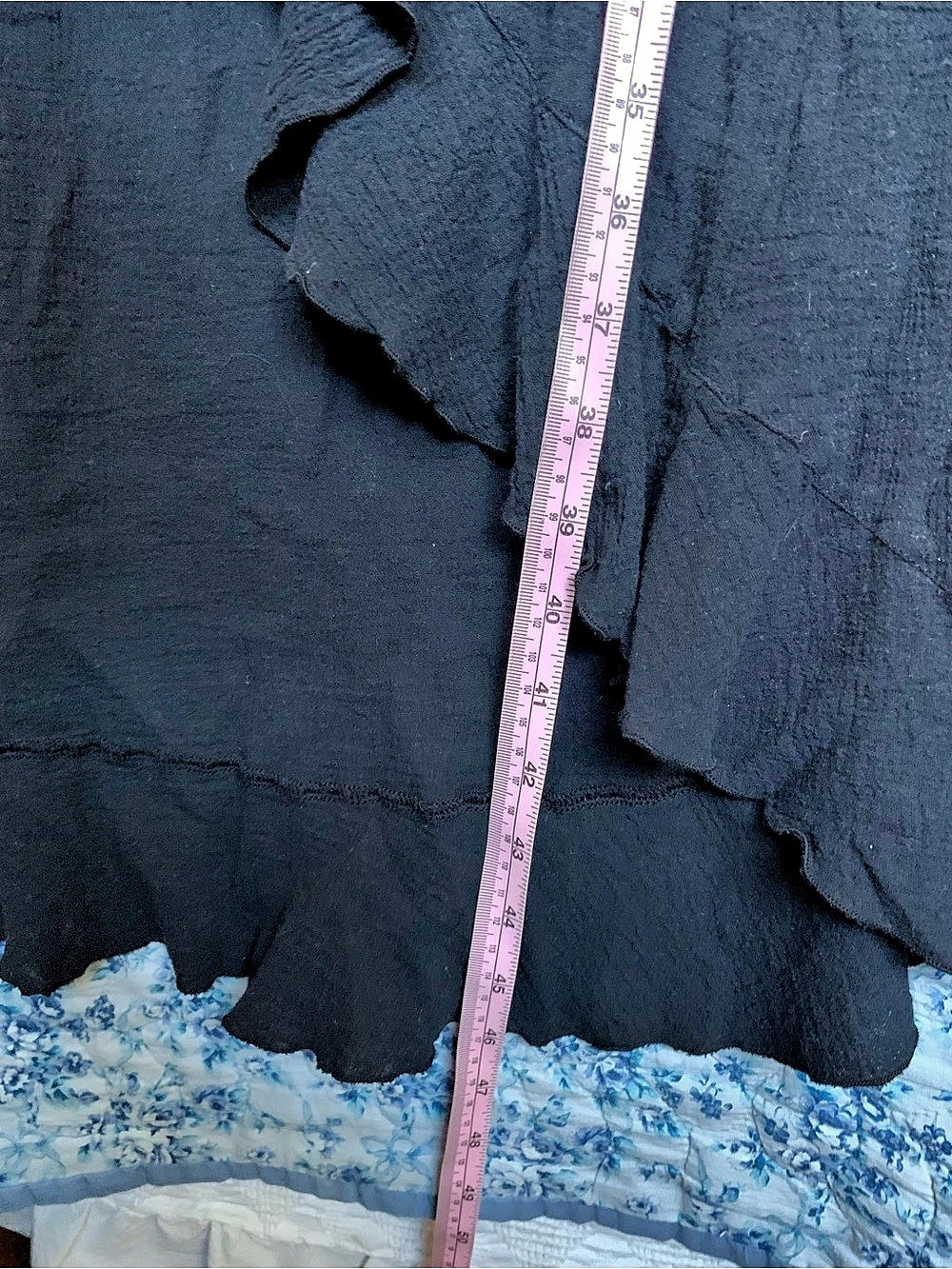 bryn WALKER Black Ruffle Duster Small - Picture 3 of 10